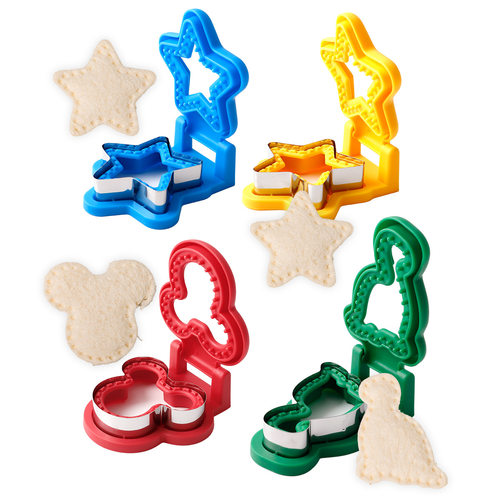 New Sandwich Cutting Mold Star Mickey Dinosaur Cartoon DIY