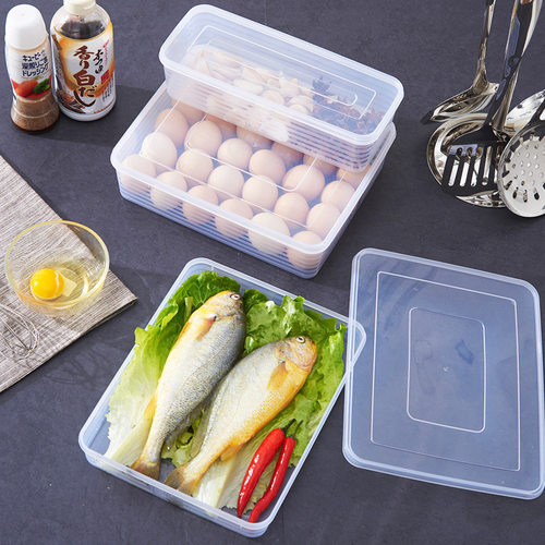 Refrigerator with lid, vegetable preservation box, kitchen