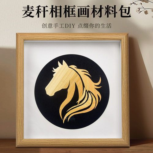 Ma Nian Wall Art Painting DIY Handmade Material Package New
