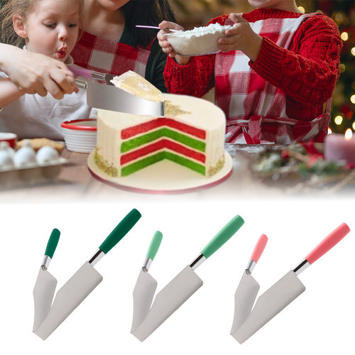 Stainless steel cake gripper, slicer, birthday cake distrib
