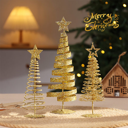 Cross border Christmas decorations, iron pentagram ornament