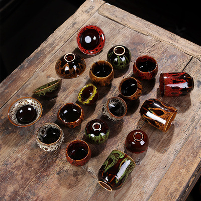 Ceramic Master Cup Tianmu Glazed Kiln Transformation Tea Cu
