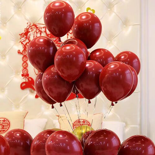 18 inch double-layer pomegranate red set ball wedding room
