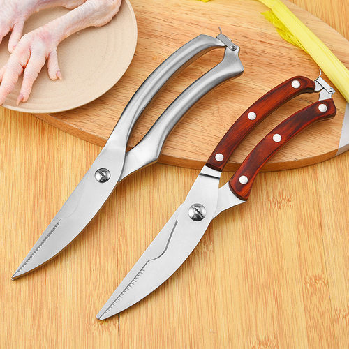 Stainless steel chicken bone scissors for home multifunctio