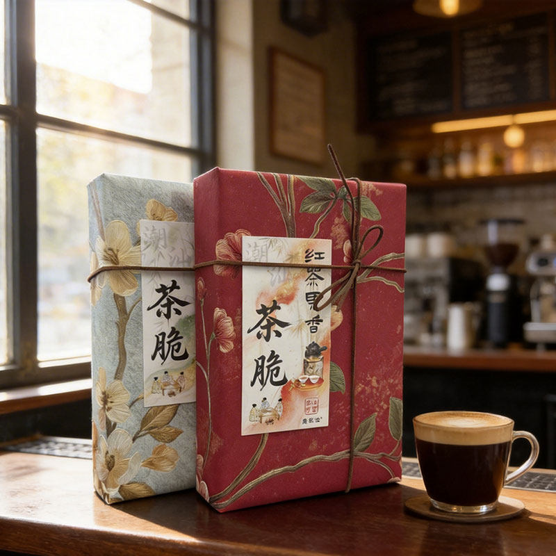 茶香四溢！伯爵茶酥酥薄脆饼干醇香酥脆红茶味健康下午茶休闲零食