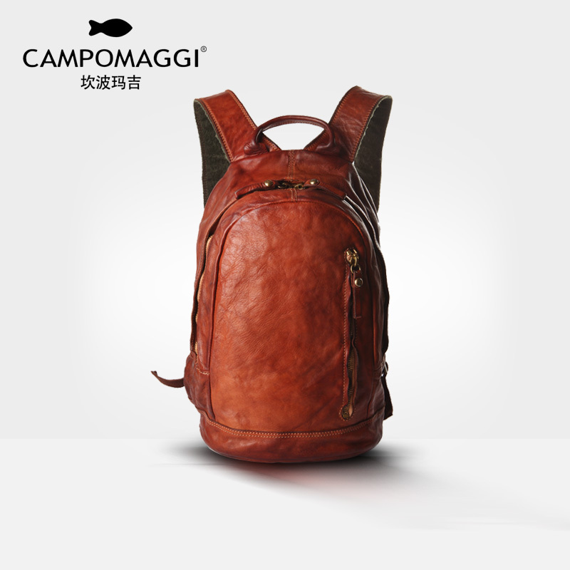 CAMPOMAGGI¿²²¨Â꼪Òâ´óÀû¸´¹ÅÊÖ¹¤Å£Æ¤ÀÁ´×°ÊδóÈÝÁ¿Ë«¼ç±³°ü