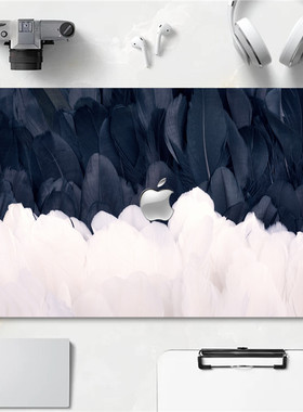 适用于苹果Macbook Pro13寸Ari新款15寸外壳超薄保护壳黑色羽毛贴