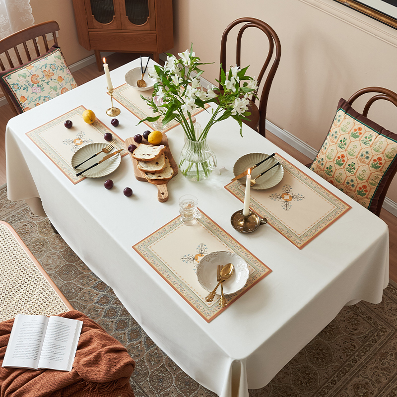 防水防油餐垫轻奢免洗防烫隔热垫