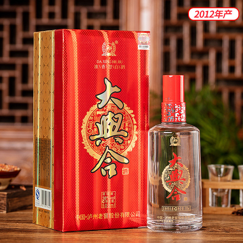 泸州老窖大兴合金装版38度500ml2012年生产
