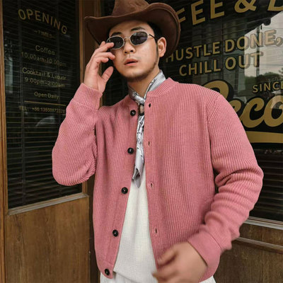 郑容和同款超重磅羊毛长袖开衫毛衣ANDERSEN-ANDERSEN意产SKIPPER