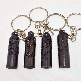 木制12生肖印章材料批发