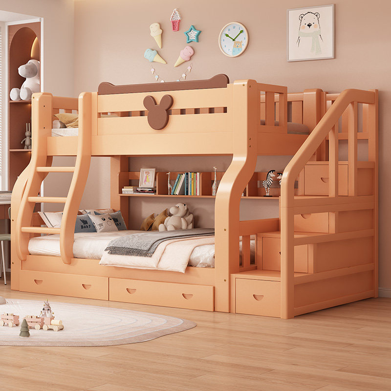 上下铺双层床多功能全实木高低床儿童床上下床子母床大人两层木床,住宅家具,高低/子母床,淘宝优惠券,粉丝福利购,淘宝优惠卷