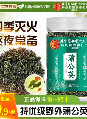 蒲公英茶野特级生中材药浦公英根叶去火散茶泡水喝官方旗舰店正品