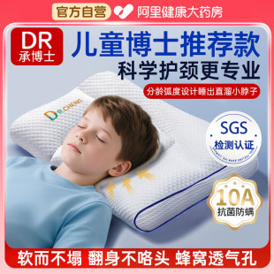 儿童枕头10岁以上四季 通用3到6宝宝护颈椎助睡眠午觉婴幼儿园专用