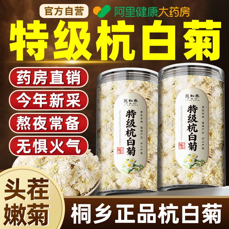 【药房直销】头茬嫩苞杭白菊
