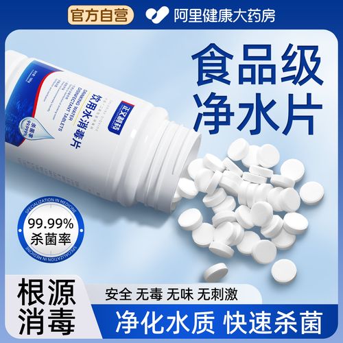 饮用水净水片官方旗舰店专用户外野外生存消毒水井食用级二氧化氯