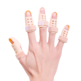 莱弗凯手指护套护具固定器夹板肌腱断裂关节骨折矫正中小指弯曲