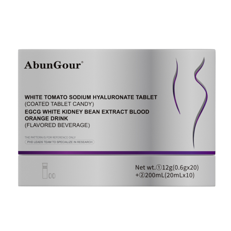 AbunGour白番茄透明质酸钠压片(包衣型压片糖果)12g(0.6gx20)