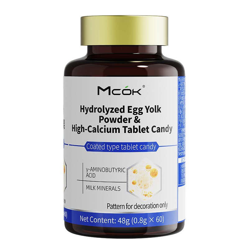 Mcok水解蛋黄粉高钙压片糖果48g(0.8gx60)