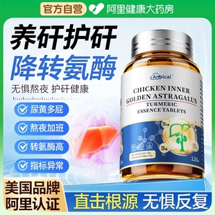 养肝排毒降转氨酶降低转氨酶高吃什么药专用调理清肝熬夜降肝脏片