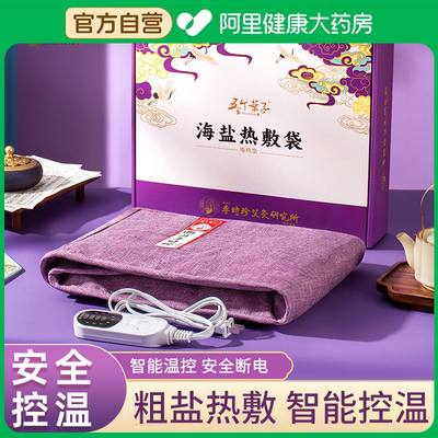 盐袋海盐热敷包理疗袋子电加热艾草艾灸肩颈电热腰部肚子粗盐盐包