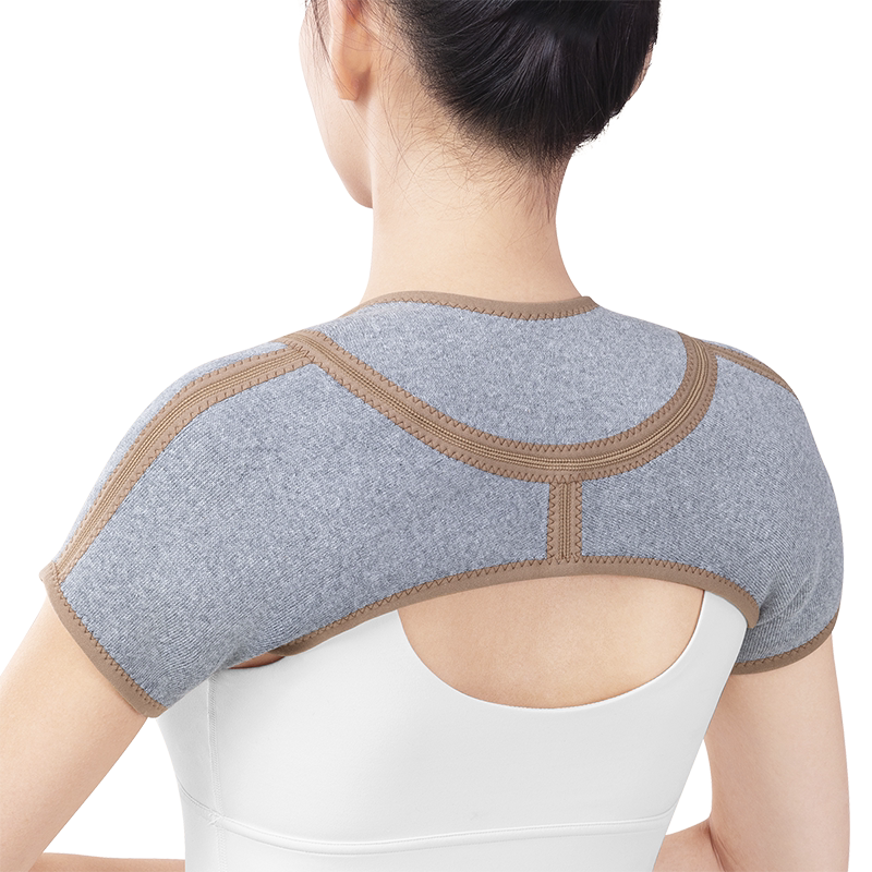 护肩保暖肩周炎颈椎坎肩睡觉披肩发热专用治疗神器肩膀防寒女士