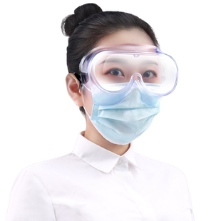 可孚护目镜医用防疫防护医护全封闭式隔离眼罩面罩防护眼镜近视眼