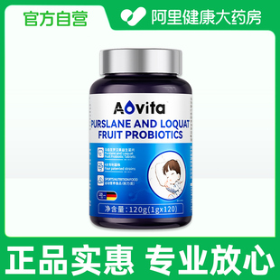 仙艾马齿苋罗汉果益生菌片120g 1gx120片