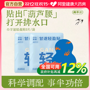 真不二甘遂轻盈贴艾灸贴排湿寒艾草肚脐贴