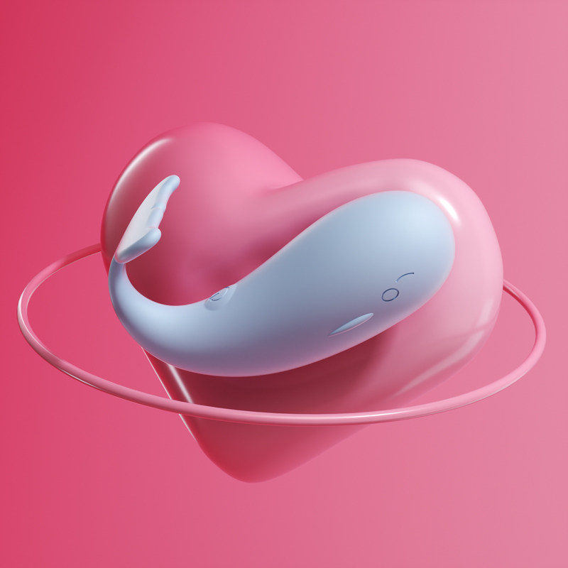 UTOO皮皮鲸粉色跳蛋可爱萌女生专用静音充电防水无线多档位震动