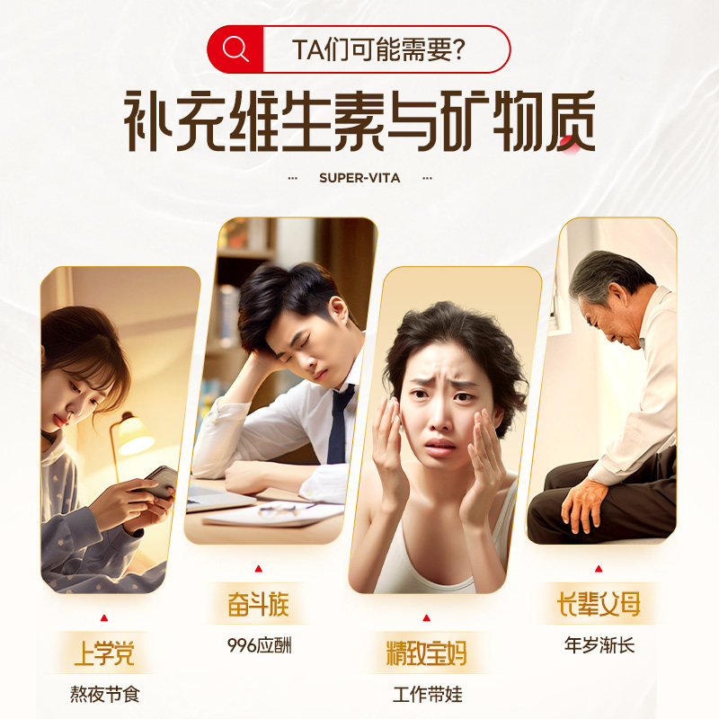 21金维他多维元素片钙片b族维c多元维生素片21锌多种复合维生素b,OTC药品/国际医药,维矿物质,淘宝优惠券,粉丝福利购,淘宝优惠卷