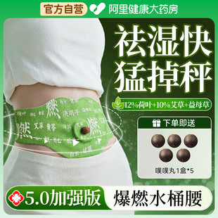 艾灸祛湿贴去湿气排毒排体内湿寒大肚子肥肚脐除减燃脂官方正品 瘦