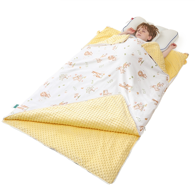 卡伴儿童被子四季通用护肚防踢被