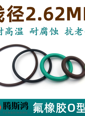 美标AS568线径2.62mm AS102-178耐高温O-ring氟胶O型圈o型密封圈