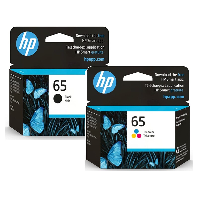 Hp65 Pac 原装惠普HP65墨盒黑彩色HP2621 2655 3720 3721 3722 5020打印机_虎窝淘