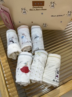 秘语女士内裤 头6条送收纳包 中腰纯棉裆抗菌透气舒适包臀三角裤