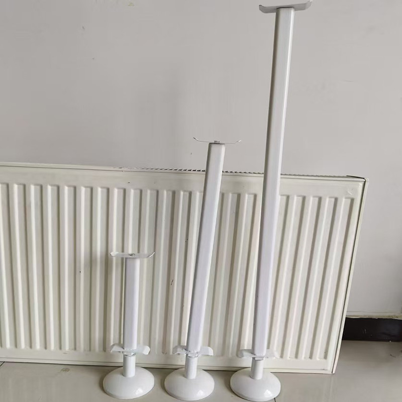 22K钢制板式暖气片地支架暖气片支架钢制加厚地脚托架暖气片支架