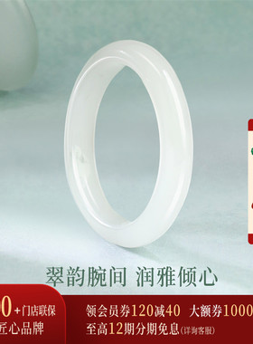 【新品】诗普琳 天然天山翠手镯 高冰飘花平安镯玉镯 送妈妈老婆