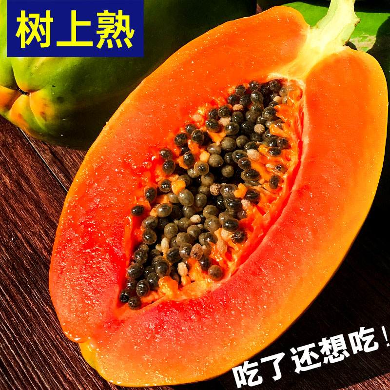 包邮海南特产牛奶净重9斤木瓜
