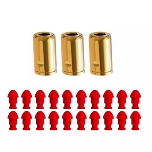 半自动格洛克手枪软弹弹壳左轮配件连发柯尔特弹壳子弹补充包1911