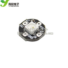 1位 圆形 WS2812B RGB LED Breakout 全彩驱动 彩灯 智能控制模块