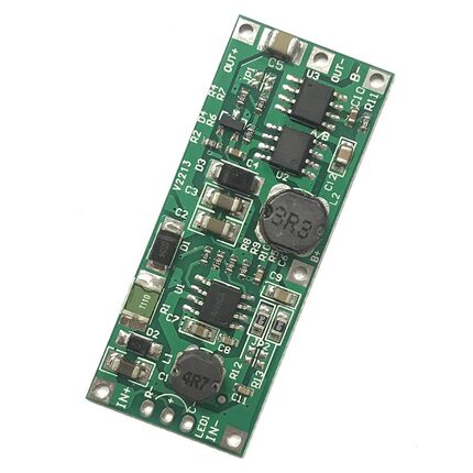 3.7V锂电池 直流DC UPS不间断模块 充电放电升压 9V12V 停电升压
