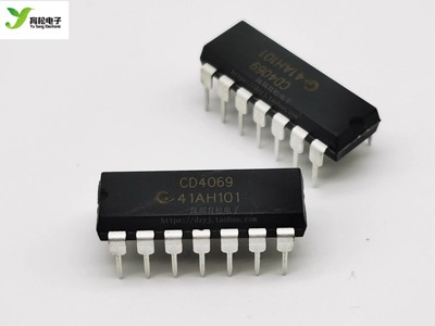 CD4069DIP14直插集成电路逻辑