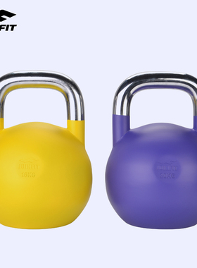 Joinfit竞技壶铃男士健身哑铃家用女士练臂肌健身运动器材钢