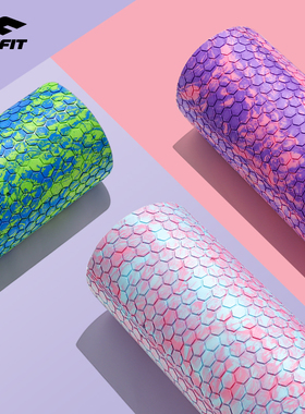 Joinfit实心泡沫轴肌肉放松专业瑜伽滚轴健身按摩初学者泡沫滚轮