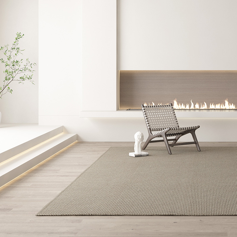 设计师地毯羊毛侘寂风客厅茶几垫