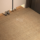 设计师 地毯天然剑麻入户地垫亚麻日式 客厅脚垫门口阳台门垫满铺