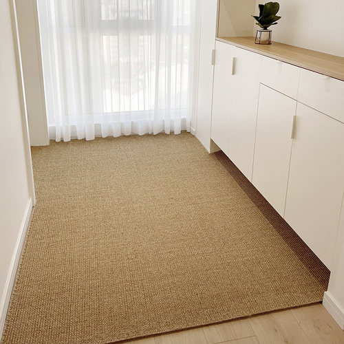 进门地垫日式天然剑麻脚垫地毯