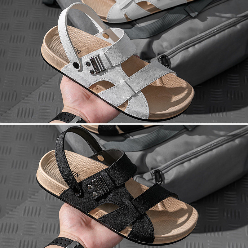 夏季休闲网红外穿凉鞋男百搭潮款