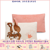 春日系列兔子矩形靠垫43x25cm